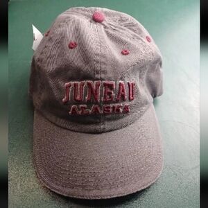 Juneau Alaska Ball Cap Hat Adjustable Baseball Nwt Old Stock